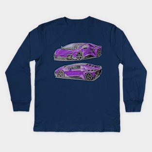 Lamborghini Kids Long Sleeve T-Shirt